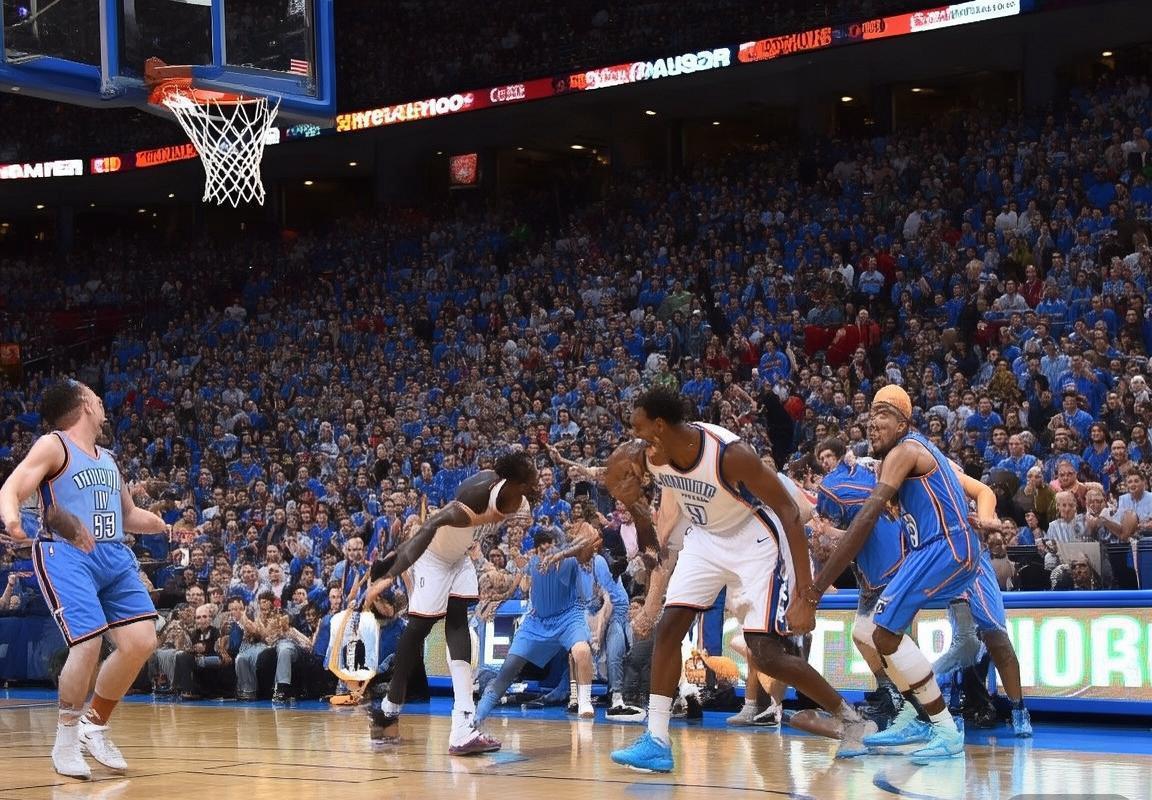 2017年雷霆爵士巅峰对决：雷霆力克强敌，悬念迭起